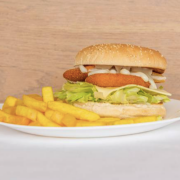 Chicken Schnitzel Burger