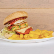 Vegetarian Burger (V)